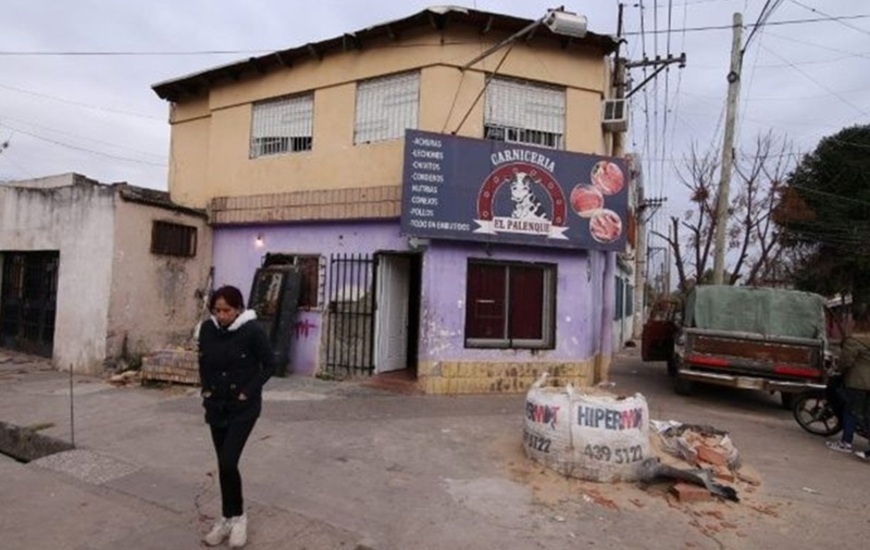 La zona del tiroteo. Foto: Alan Monzón / Rosario3.com