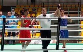 Imagen de Mirco Cuello ganó la primera pelea en Alemania