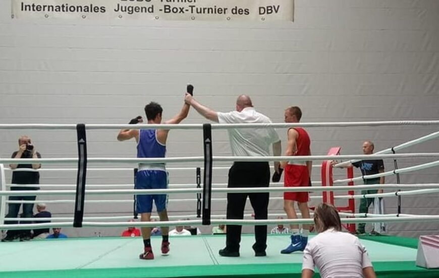Imagen de Mirco Cuello Ganó la Segunda  Pelea en Alemania