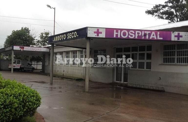 Tenía un golpe en la cabeza. El agredido ingresó al hospital local este viernes.