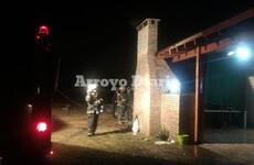 Da&ntilde;os menores. �Solo se quem&oacute; esa zona del techo donde alcanzaba el parrilero�, precis&oacute; Massagli.