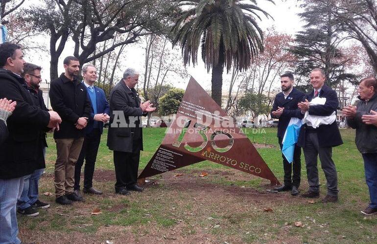 Imagen de Inauguración monumento por los 130 años de la fundación de Arroyo Seco