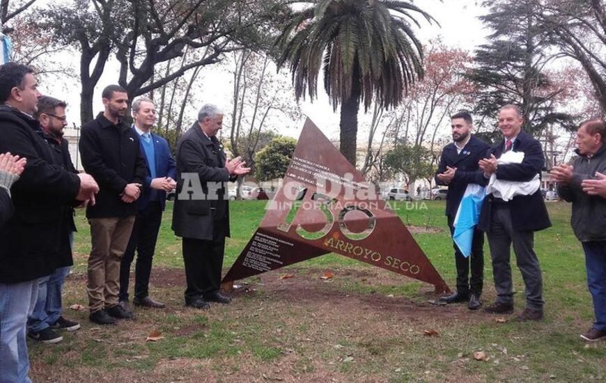 Imagen de Inauguración monumento por los 130 años de la fundación de Arroyo Seco