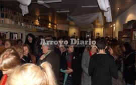 Gran convocatoria. El edificio se colmó de asistentes en este día tan especial para La Biblio.