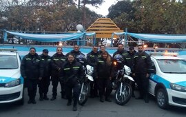 Equipo completo. Los inspectores que trabajaron durante la jornada de ayer.