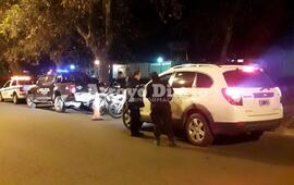 Lugar elegido. Uno de los controles se llevó a cabo sobre calle Independencia.