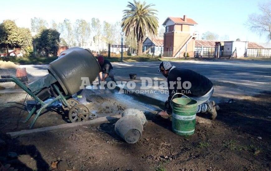 El play&oacute;n, est&aacute; ubicado sobre el Bv. Mansueto Maiorano, a pocos metros del edificio del Museo Municipal. Foto: Florecia D&acute;Alonzo