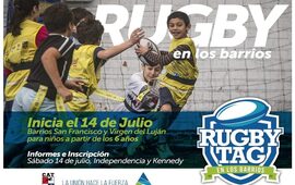 Imagen de Rugby Tag en los Barrios