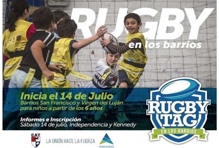 Imagen de Rugby Tag en los Barrios