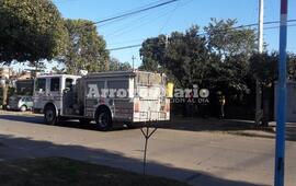 Imagen de Principio de incendio en una vivienda de Fighiera