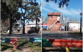 A metros del Museo. Este espacio está ubicado sobre el Bv. Mansueto Maiorano, próximo al Museo Municipal.