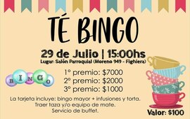 Imagen de La Parroquia organiza un Té Bingo