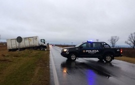 El choque se produjo sobre la ruta 34.Foto: Twitter @Belitaonline