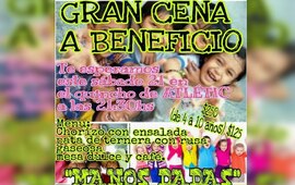 Imagen de Gran Cena a beneficio, organiza Manos Dadas