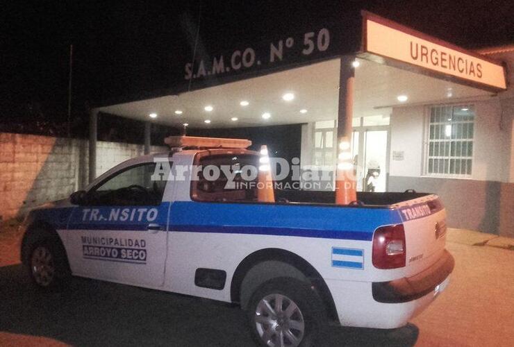 En el Hospital. El inspector lesionado fue atendido tambi&eacute;n en el hospital local.