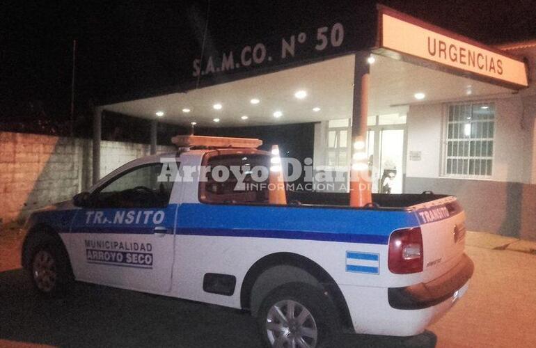 En el Hospital. El inspector lesionado fue atendido tambi&eacute;n en el hospital local.