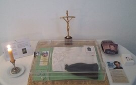 Fotos: Visita de las reliquias de San Agustín Roscelli al Seminario "Nuestra Señora de Guadalupe". FB