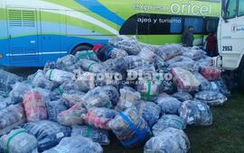 Lo incautado. Lo secuestrado quedo a disposición de la AFIP DGA Rosario