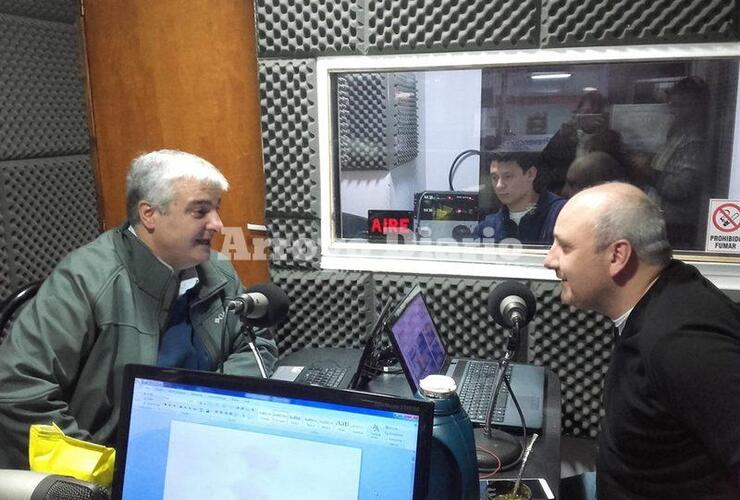 Imagen de Nizar Esper estuvo en Radio Extremo 106.9
