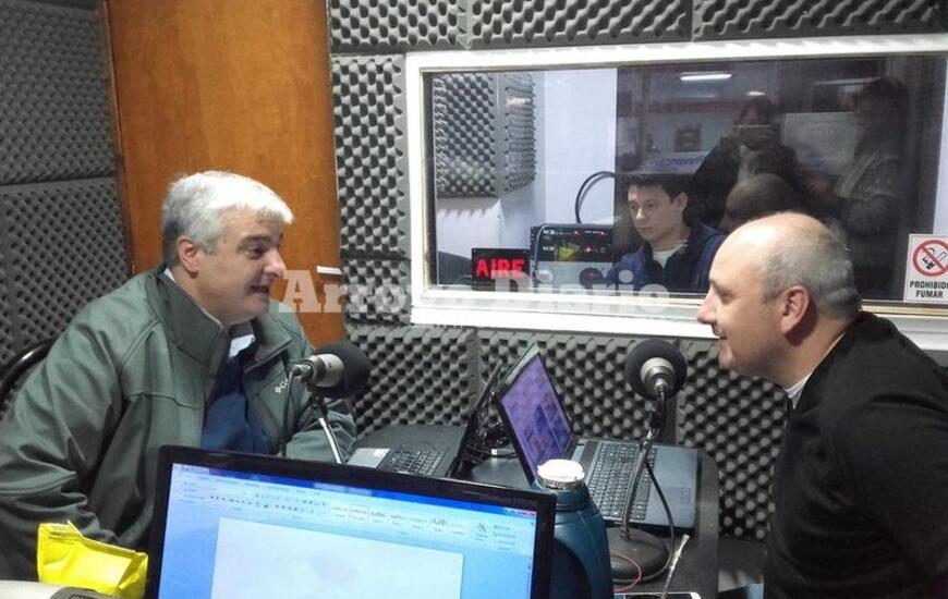 Imagen de Nizar Esper estuvo en Radio Extremo 106.9