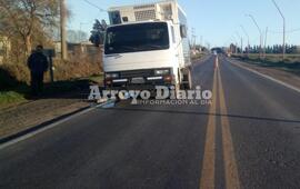 Imagen de Se rompió sobre la ruta