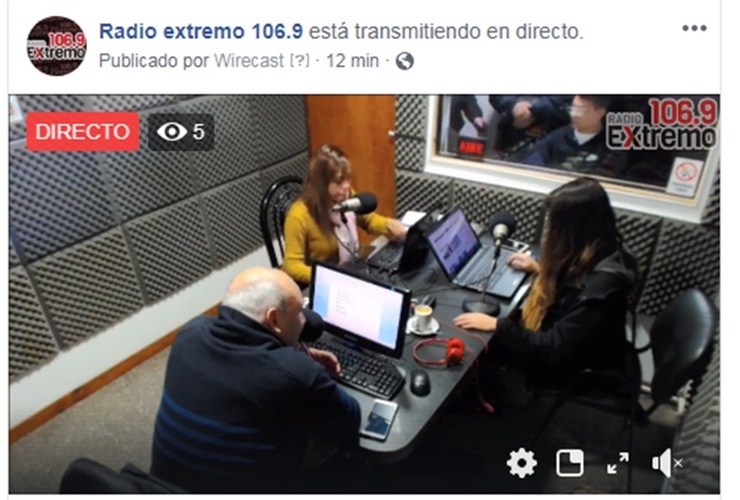 Imagen de Emisión EN VIVO, Dos & Pico Radio Extremo 106.9