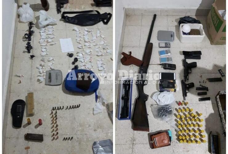 Imagen de Allanamientos a cargo de Gendarmería: Secuestro de drogas, armas y vehículos