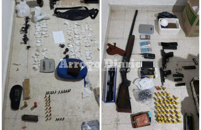 Imagen de Allanamientos a cargo de Gendarmería: Secuestro de drogas, armas y vehículos