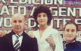 En la foto: Ferm&iacute;n, Lautaro y Lucila. FB