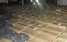 Imagen de Decomisan cartones de cigarrillos por un valor que supera los $5.000.000  sin el aval legal.