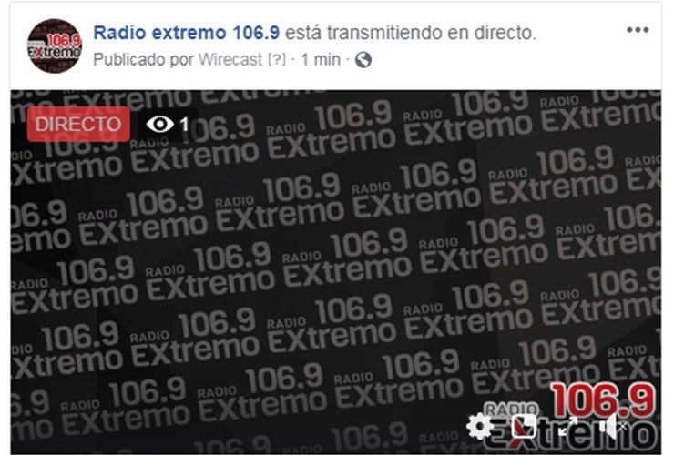 Imagen de Emisión EN VIVO, Dos & Pico Radio Extremo 106.9