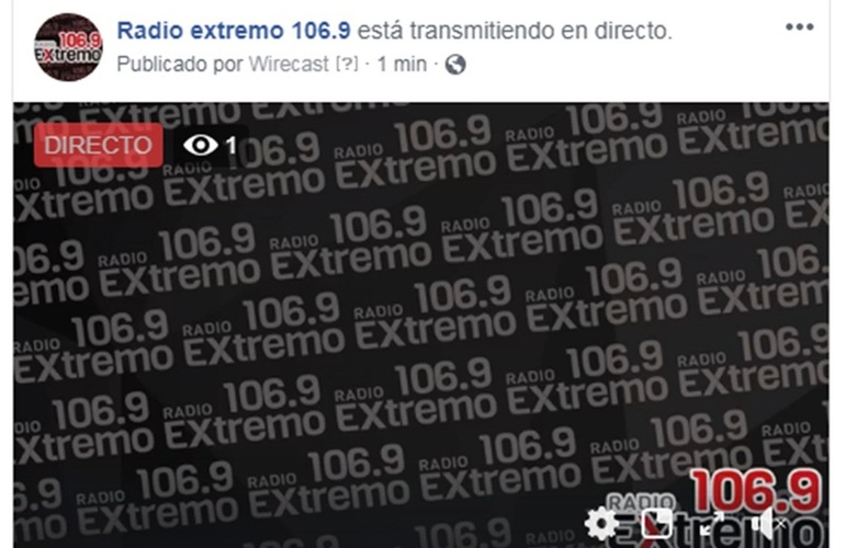 Imagen de Emisión EN VIVO, Dos & Pico Radio Extremo 106.9