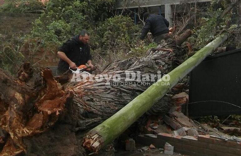 Imagen de Arroyo Seco registró ráfagas que alcanzaron los 80 kilómetros