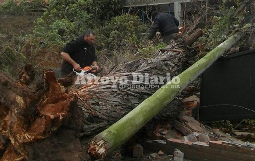 Imagen de Arroyo Seco registró ráfagas que alcanzaron los 80 kilómetros