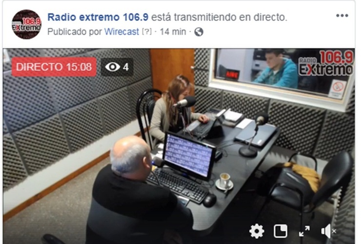 Imagen de Emisión EN VIVO, Dos & Pico Radio Extremo 106.9