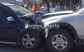 Imagen de Impactante choque en Intendente Costantini y Gaboto