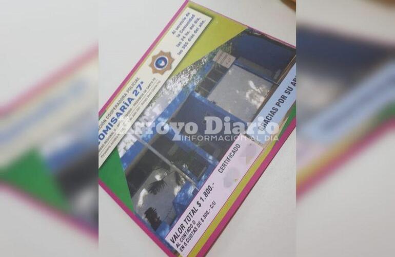 Importante. Sanfelice transmiti&oacute; tranquilidad a la poblaci&oacute;n y recomend&oacute; que ante cualquier duda llamen a la comisar&iacute;a 27 o a su tel&eacute;fono celular.