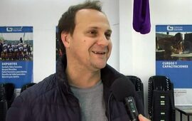 C&eacute;sar Gigli, vicepresidente comunal de General Lagos. Foto: Canal 2