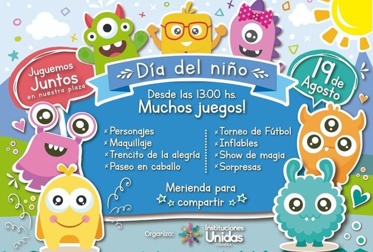 Imagen de Fighiera se prepara para su Fiesta del Día del Niño