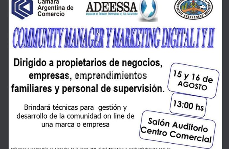 Imagen de Curso Community Manager y Marketing Digital I y II