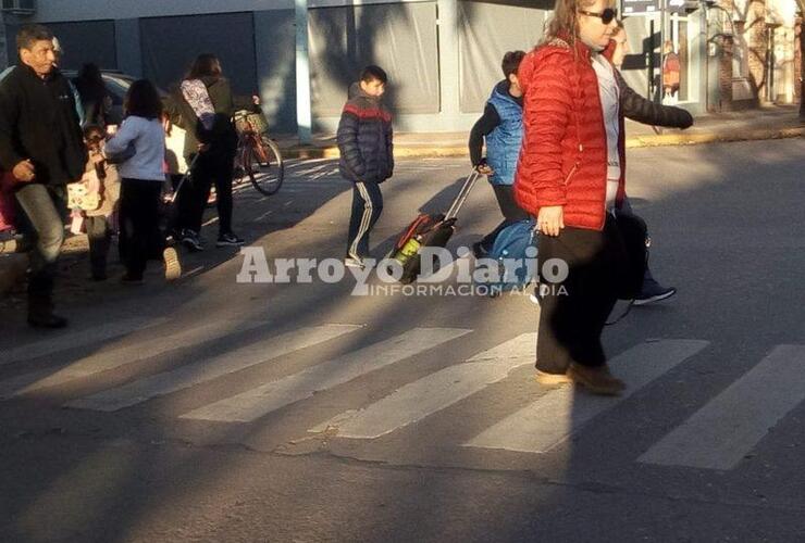 Zona centro. Uno de los primeros colegios por el que se comenzó es el San José.