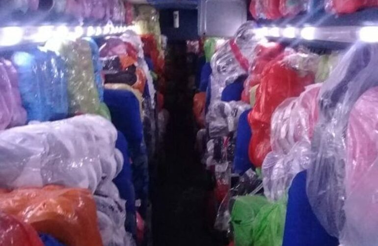 La mercader&iacute;a fue hallada por Gendarmer&iacute;a Nacional. Foto: Ministerio de Seguridad de la Naci&oacute;n.