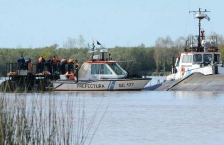 Imagen de Hallan un cadáver atado de pies y manos y amordazado sobre el río Paraná Pavón