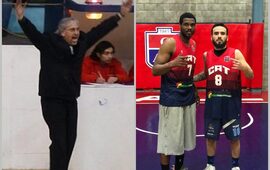 Fotos: El entrenador Marcelo Gallegos y sus dirigidos con otro desafió Ascenso.