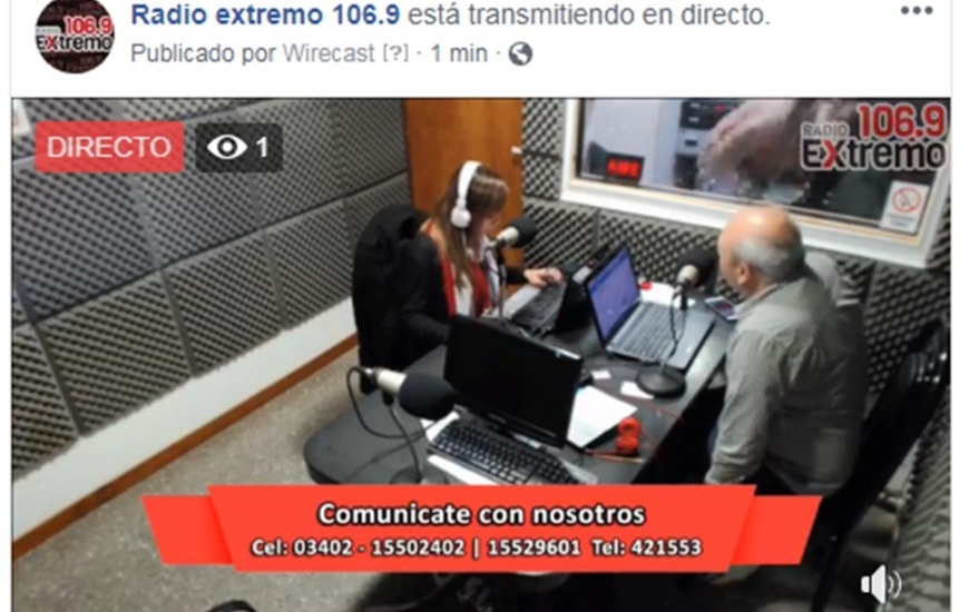 Imagen de Emisión EN VIVO, Dos & Pico Radio Extremo 106.9
