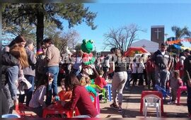 Al aire libre. El espacio elegido para el festejo ser&aacute; nuevamente la Plaza P&uacute;blica. Foto: Archivo AD