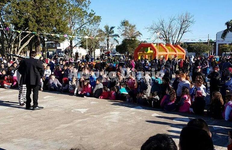 Gran convocatoria. El festejo del Día del Niño es uno de los eventos más esperados año tras año en Fighiera.