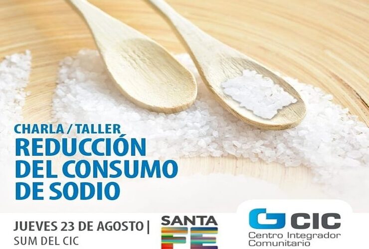 Imagen de General Lagos: Taller de consumo responsable de sodio en el CIC