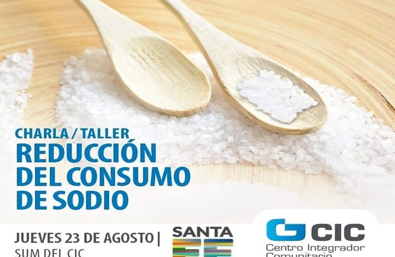 Imagen de General Lagos: Taller de consumo responsable de sodio en el CIC