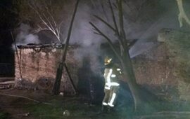 Imagen de Incendio en una vivienda en Alvear